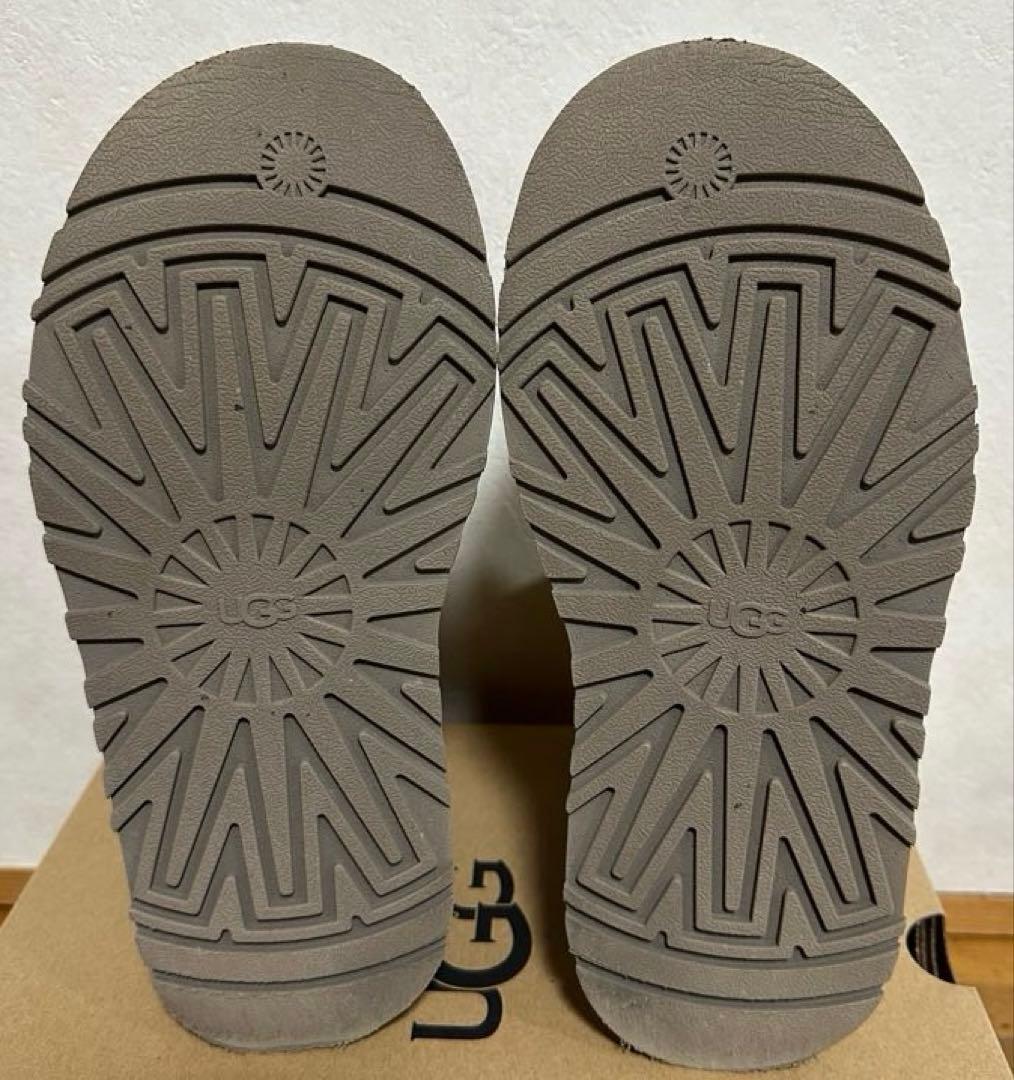 UGG ムートンブーツ キャメル 22cm クラシックディッパーパッファー　美品