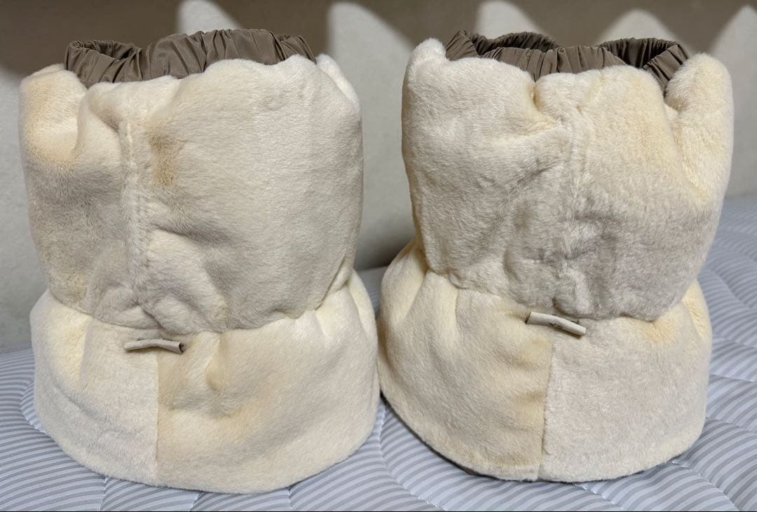 UGG ムートンブーツ キャメル 22cm クラシックディッパーパッファー　美品