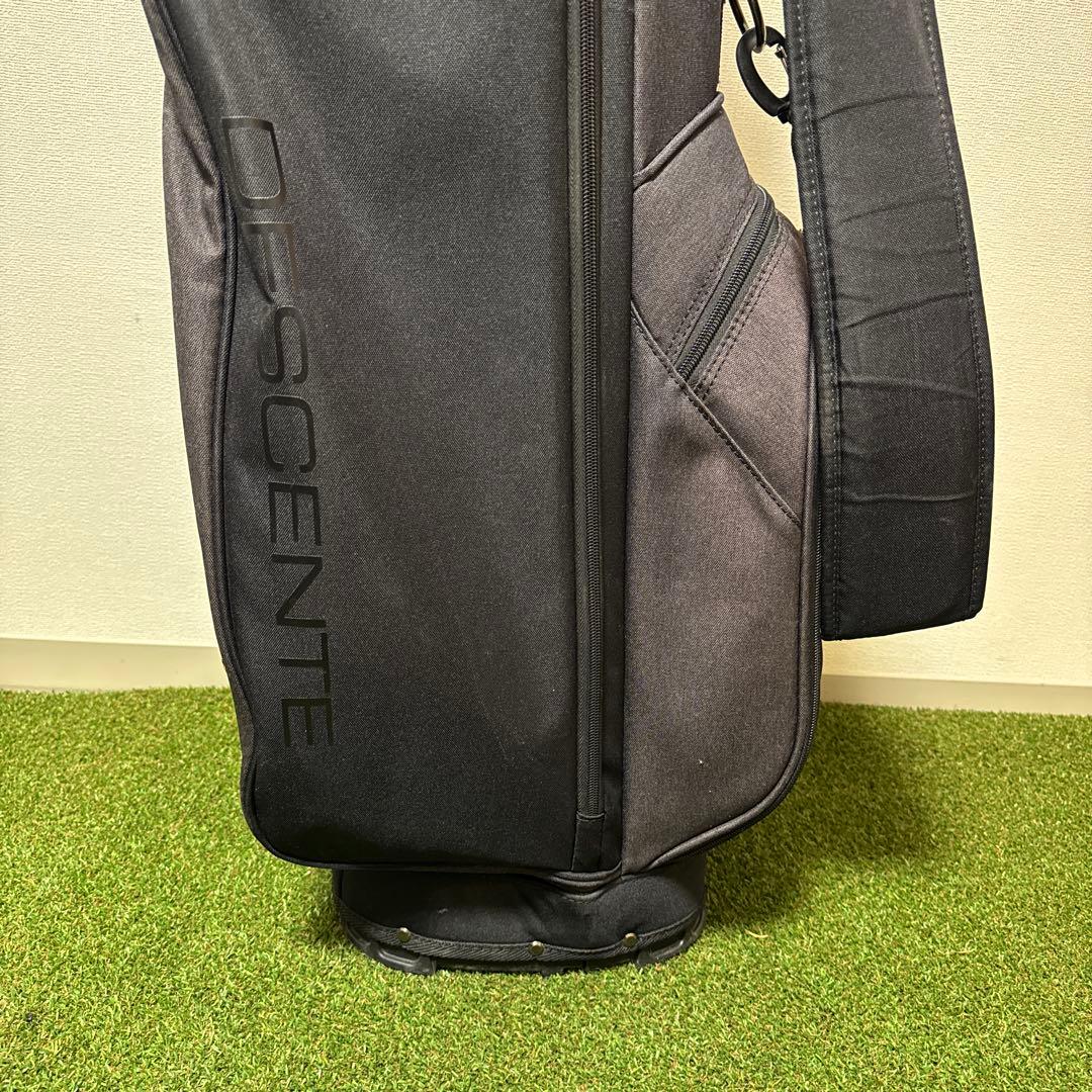 廃盤人気モデル DESCENTE デサント キャディバッグ スタンド式