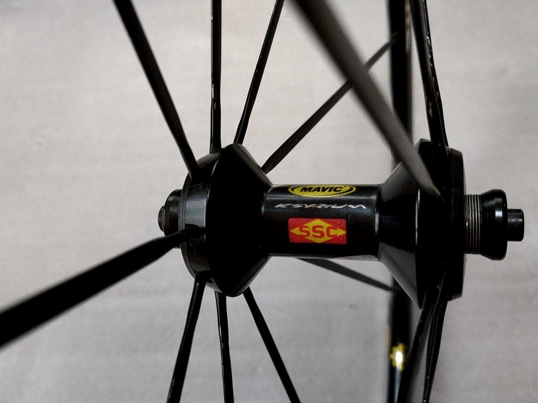 軽量 マビック キシリウム MAVIC KSYRIUM SSC フロントホイール