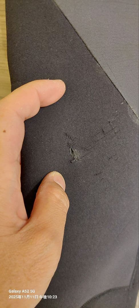 BEWET ブラック　セミドライスーツ 長袖