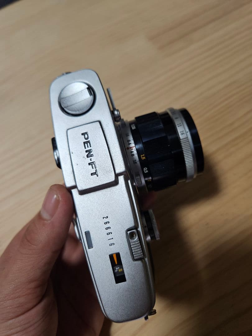 Olympus PEN-Ftフィルムカメラ G.Zuikoレンズ付き