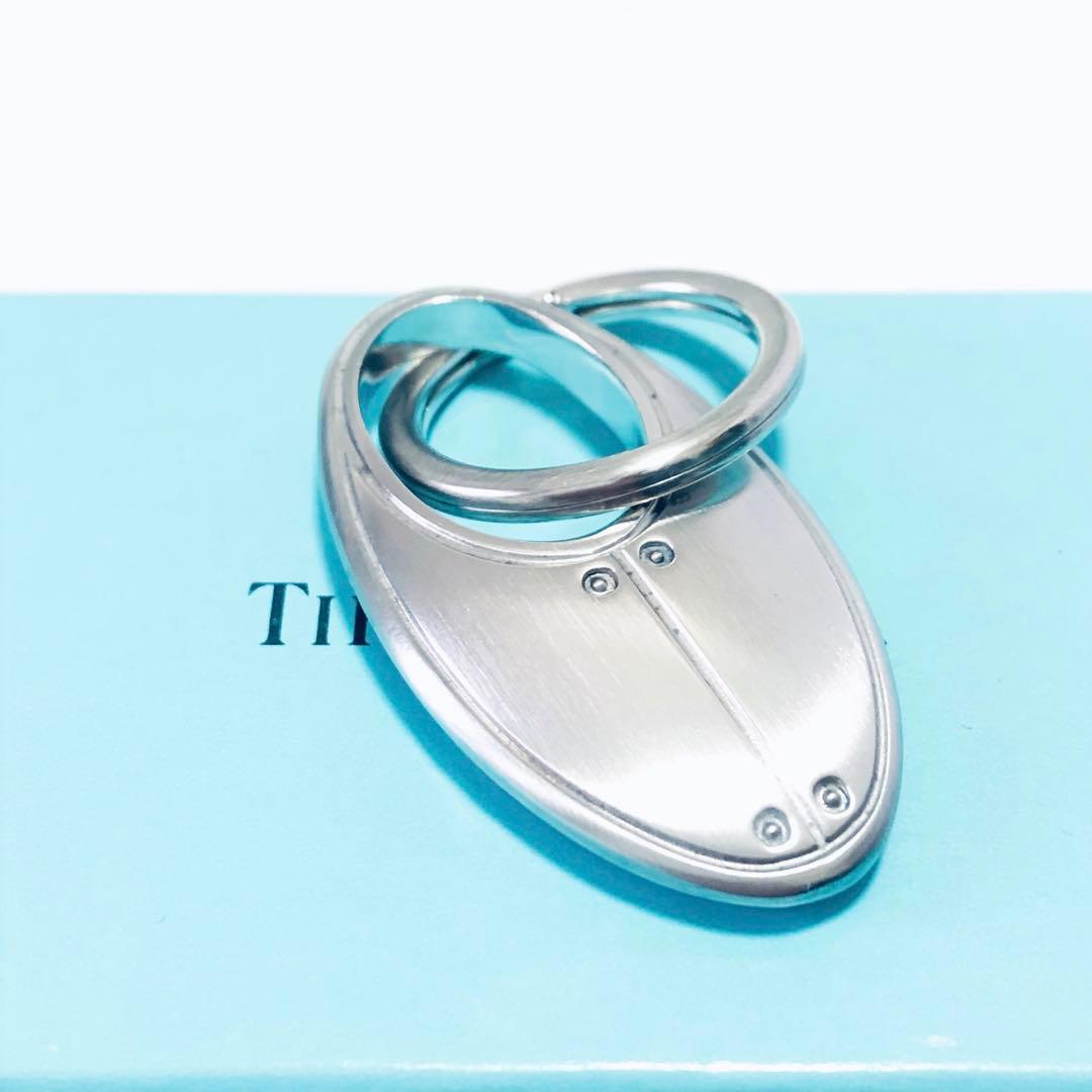 TIFFANY ストリーメリカ キーリング シルバー F252060