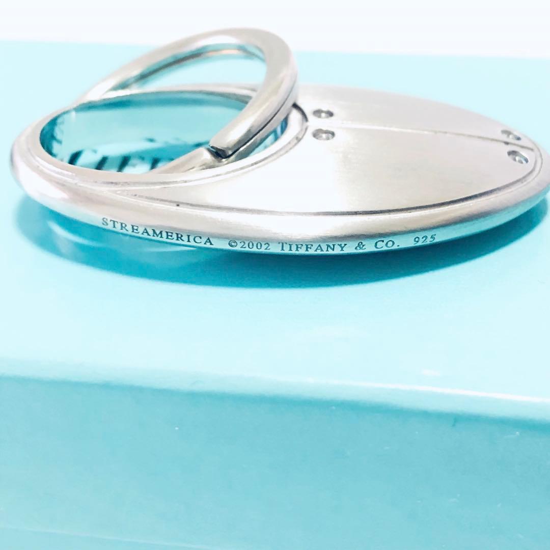 TIFFANY ストリーメリカ キーリング シルバー F252060