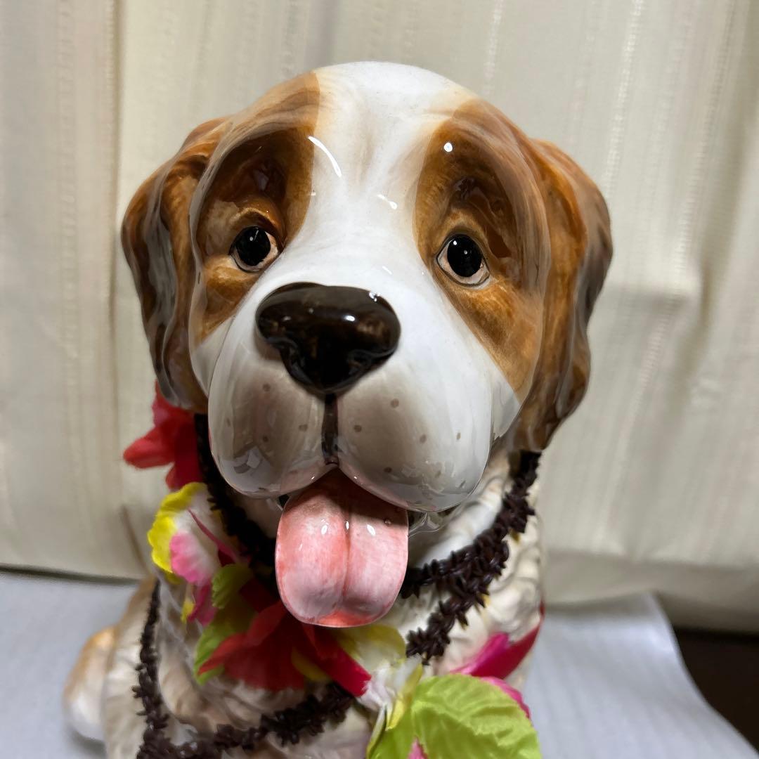 ワンチャン置物