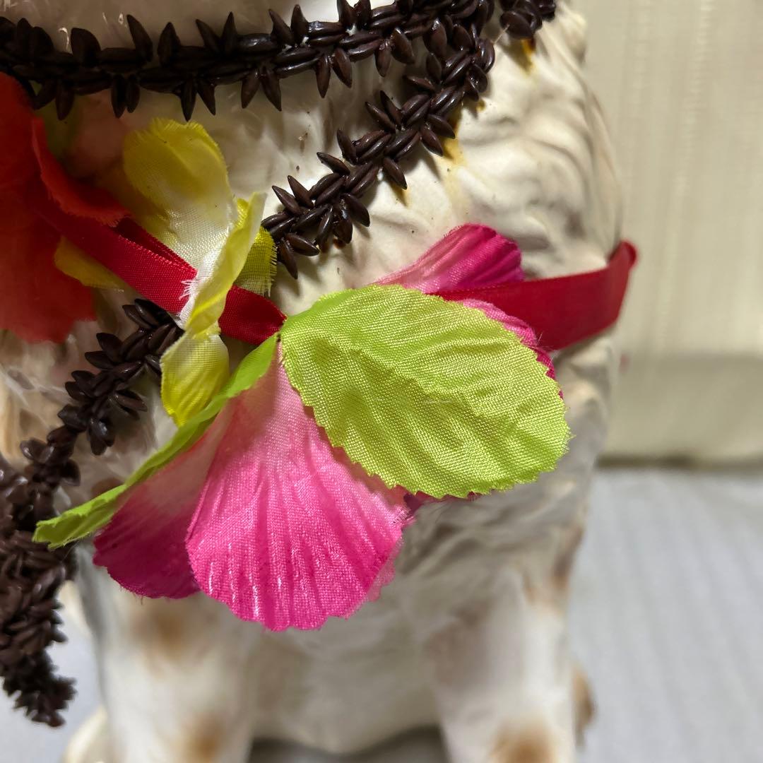 ワンチャン置物