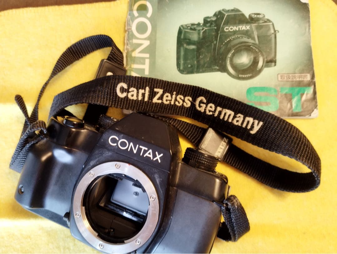 CONTAX 一眼レフ　カメラ　レンズ付き
