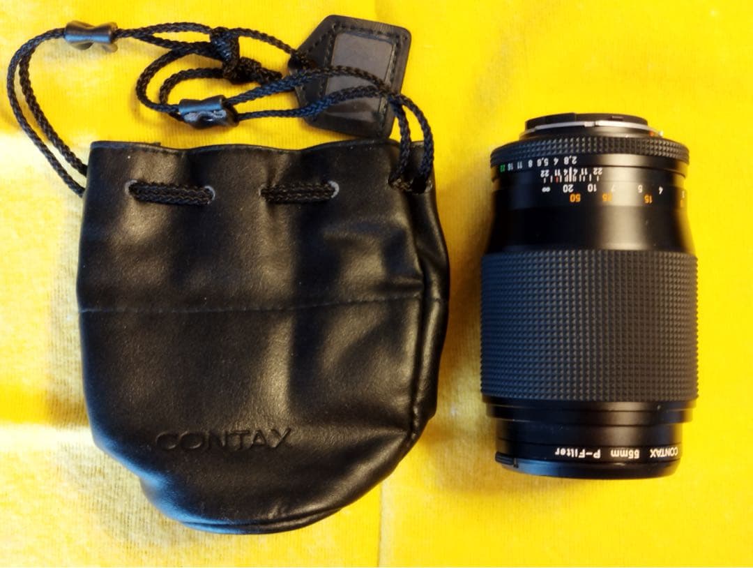 CONTAX 一眼レフ　カメラ　レンズ付き