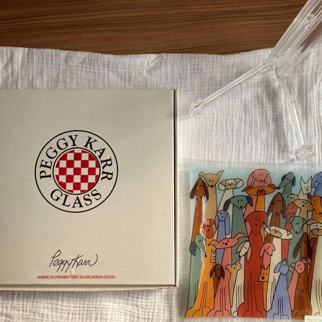 犬　わんちゃん　グラス　プレート