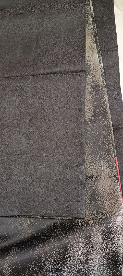 袋帯 ikki流 ブラックに銀