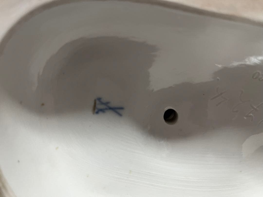 マイセン　大型人形　アンティーク