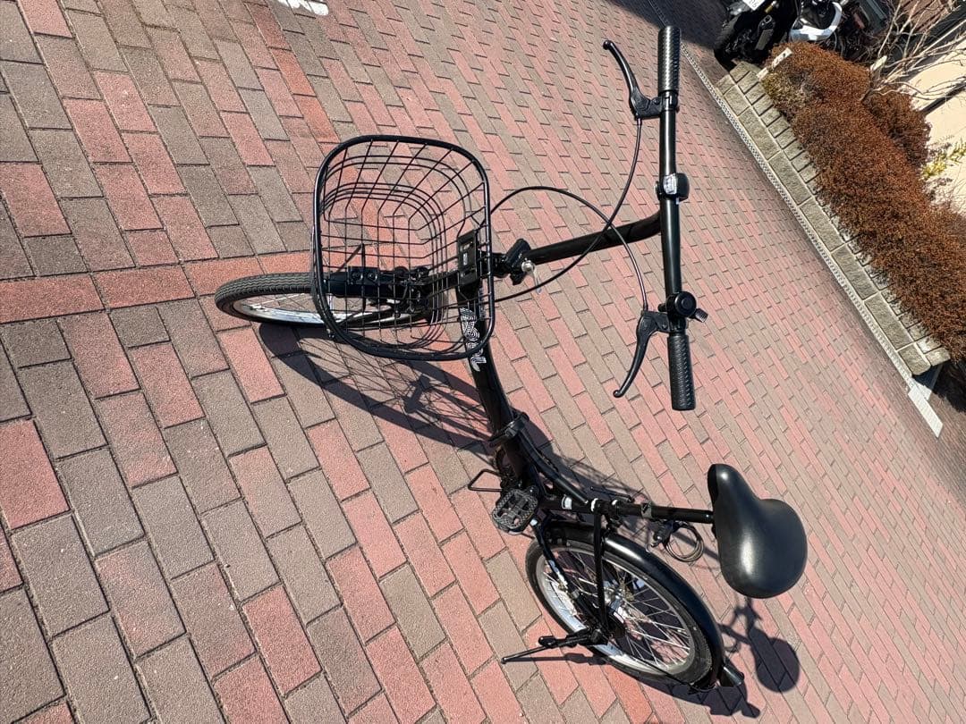 HIKARUさん専用 ブラッキー折り畳み自転車(20㌅)