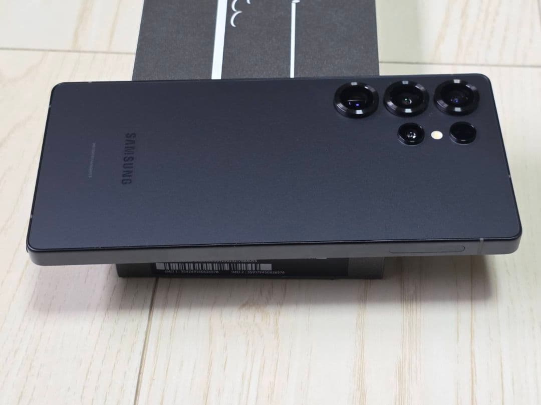 Galaxy S25 Ultra256GB国内版 ジェットブラック極極極極極美品