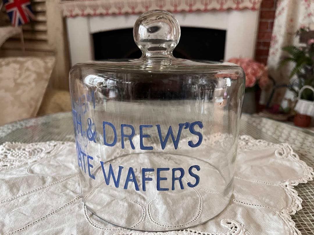 イギリスアンティーク チョコレートワッフルドーム