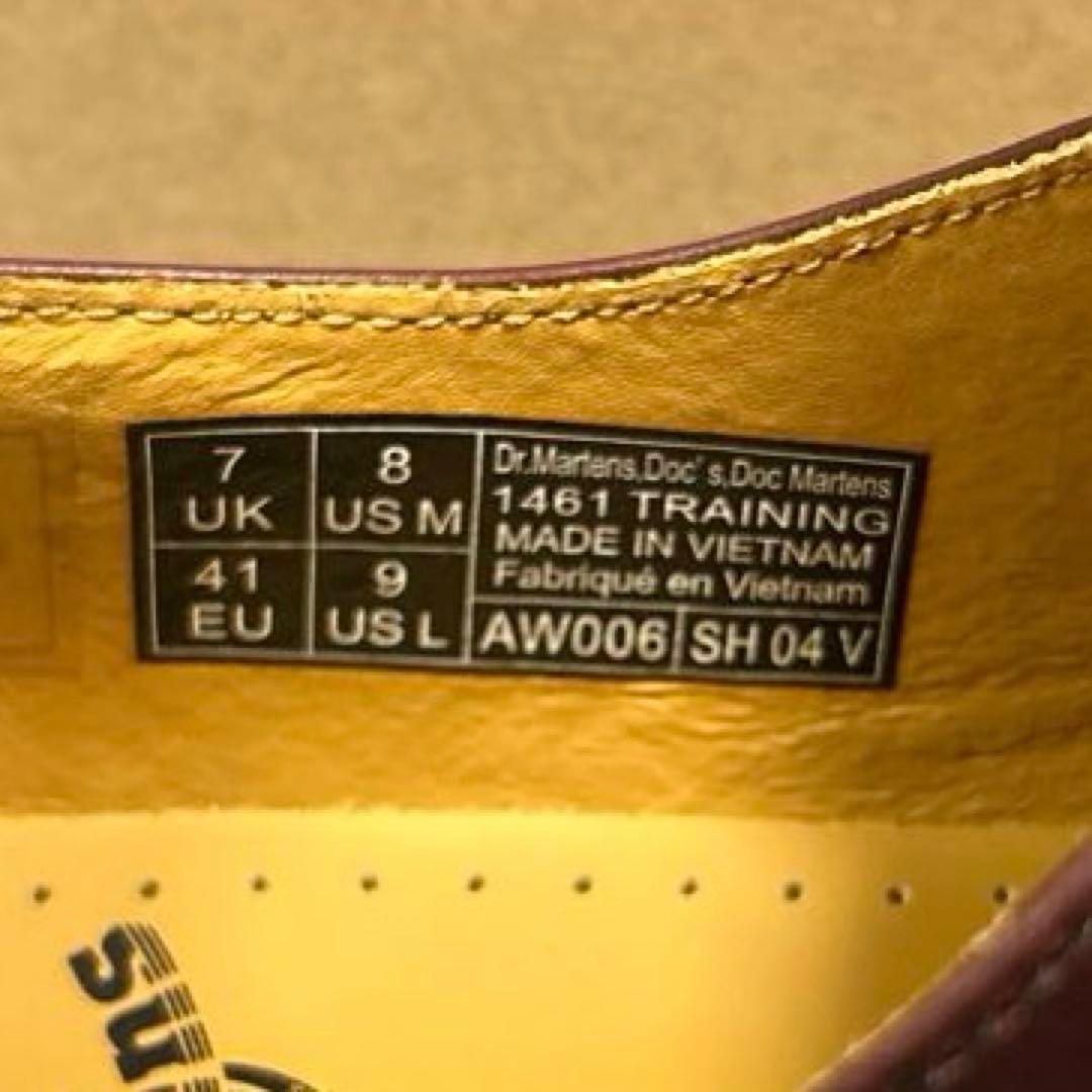 ドクターマーチン 1461 3ホール オックスブラッド UK7（27cm相当）