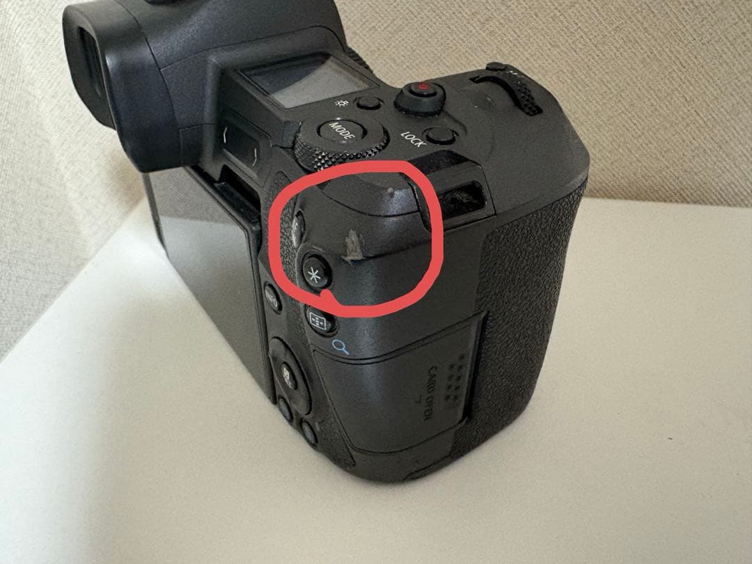 【値下げ】Canon EOS R ミラーレスカメラ 本体とバッテリー