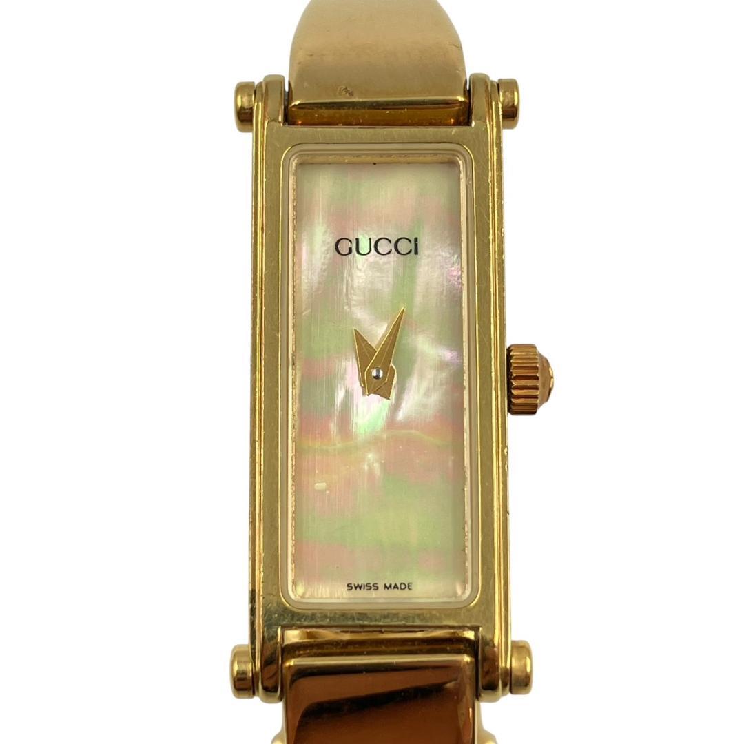 GUCCI グッチ 腕時計「1500L」腕時計 クォーツ シェル文字盤