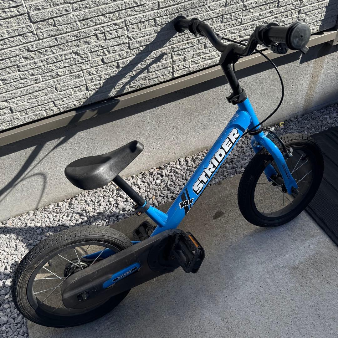 STRIDER 14X バランスバイク 青