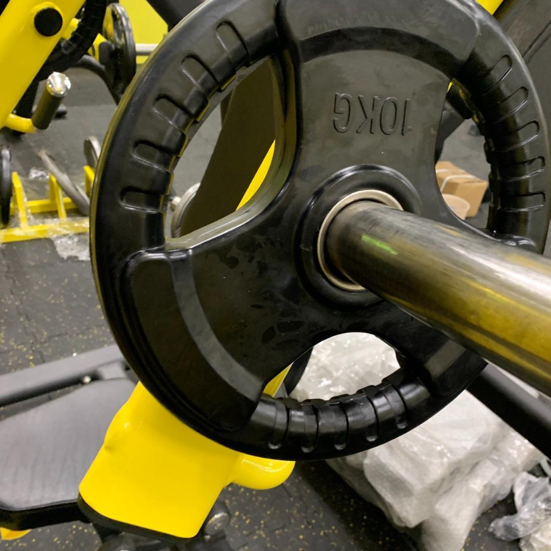 総重量140kg Φ50mm 3グリップラバープレート　計8枚SET