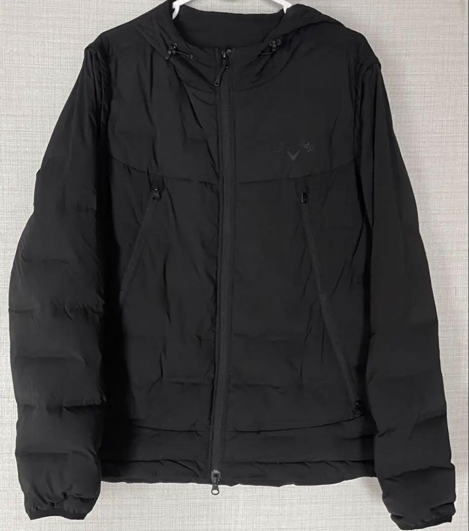 Callawayキャロウェイ2WAYダウンジャケット/ベスト/ブラック黒