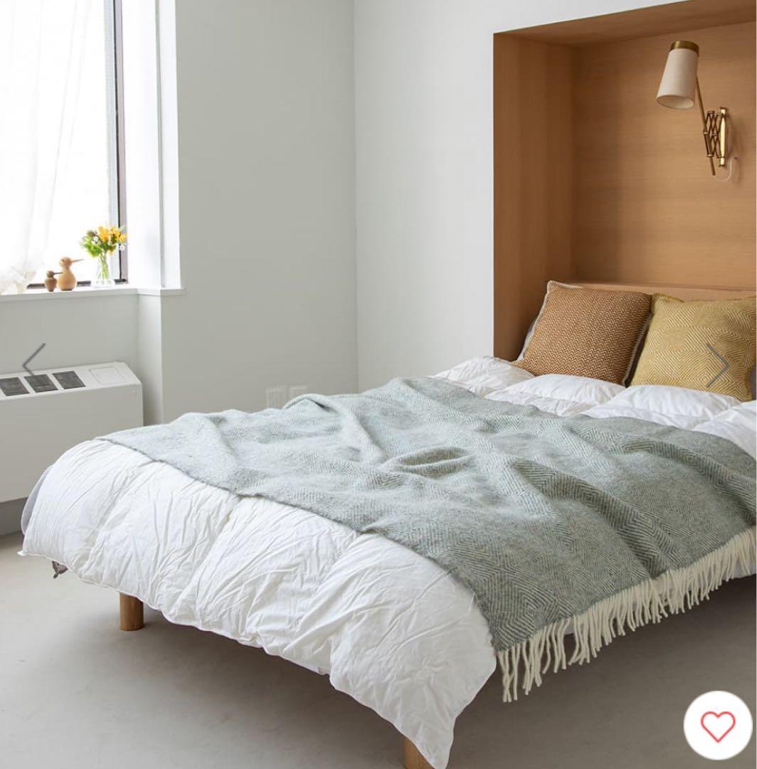 【新品未使用】ACTUS伊勢丹取扱い☆KLIPPANスローケット130×200