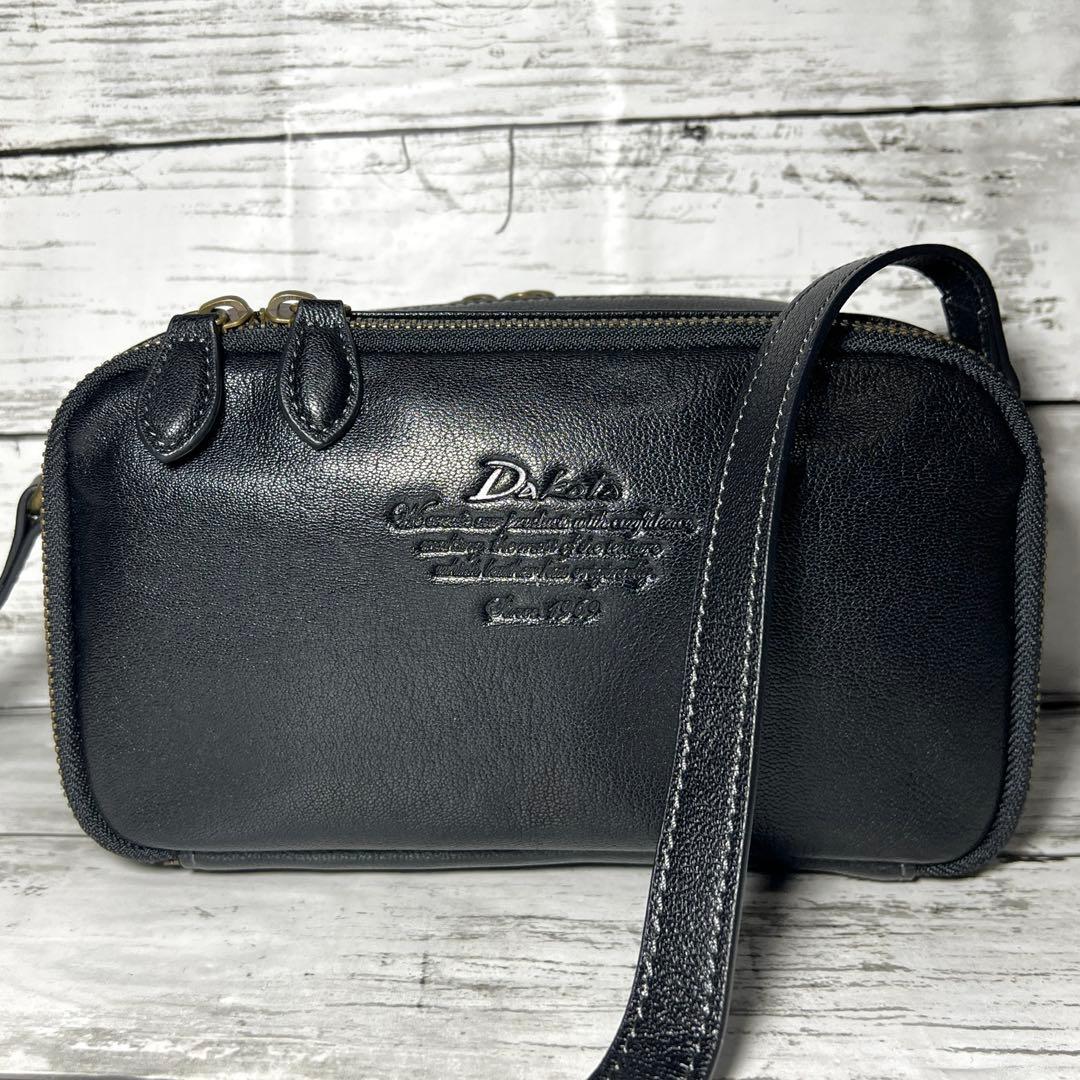 ＊sara＊✨Dakota ダコタ お財布ショルダーバッグ斜め掛けレザー黒
