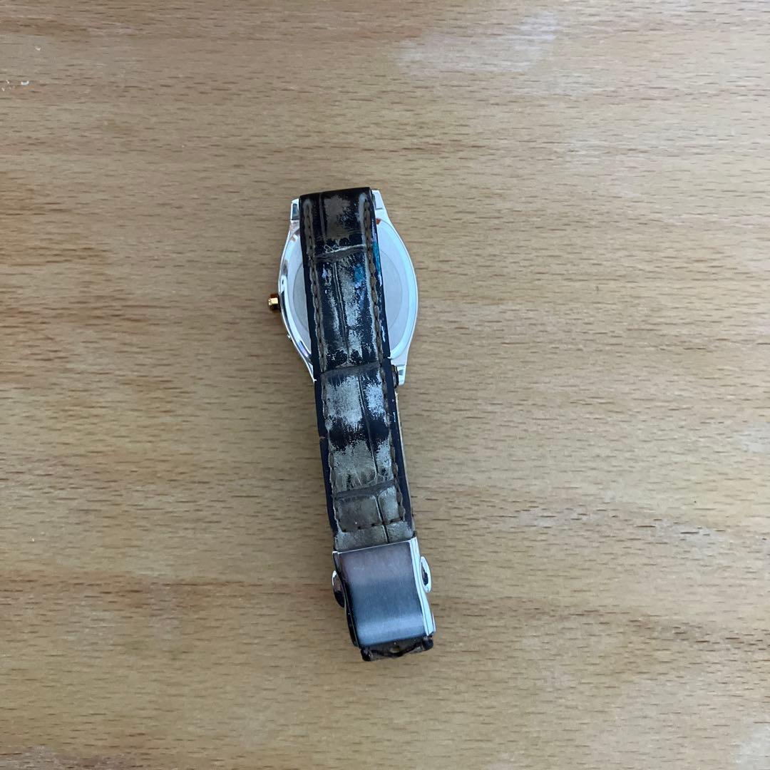 シチズン電波時計 ホワイト文字盤