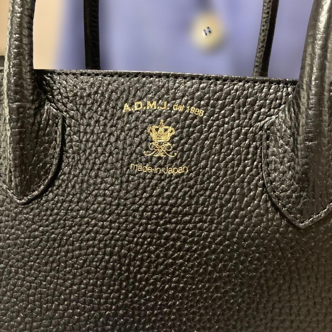 大人気モデルADMJスワロフスキー蜂黒トートバッグ未使用たいへん綺麗