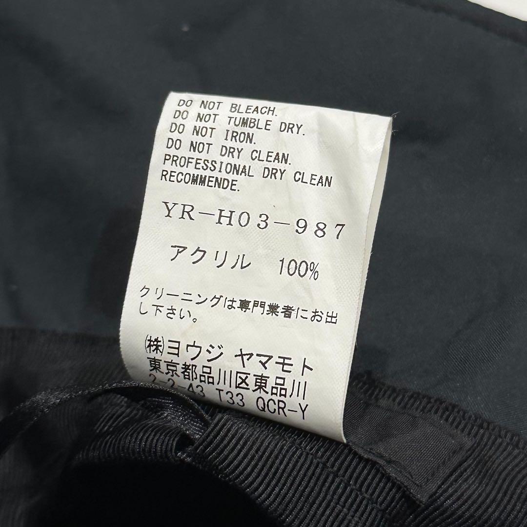 Y’s ワイズ Yohji Yamamoto 中綿 バケットハット ブラック