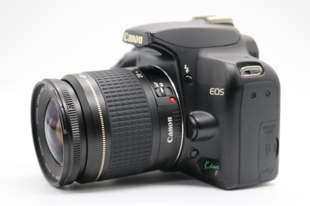 比較的美品 【Canon EOS Kiss F レンズセット】 初期不良返品あり