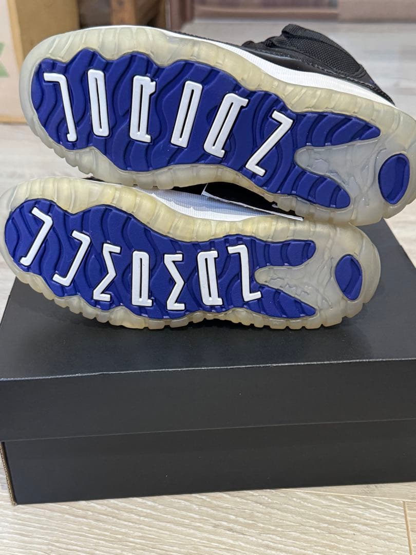エアジョーダン11 RETRO SPACE JAM 19㌢