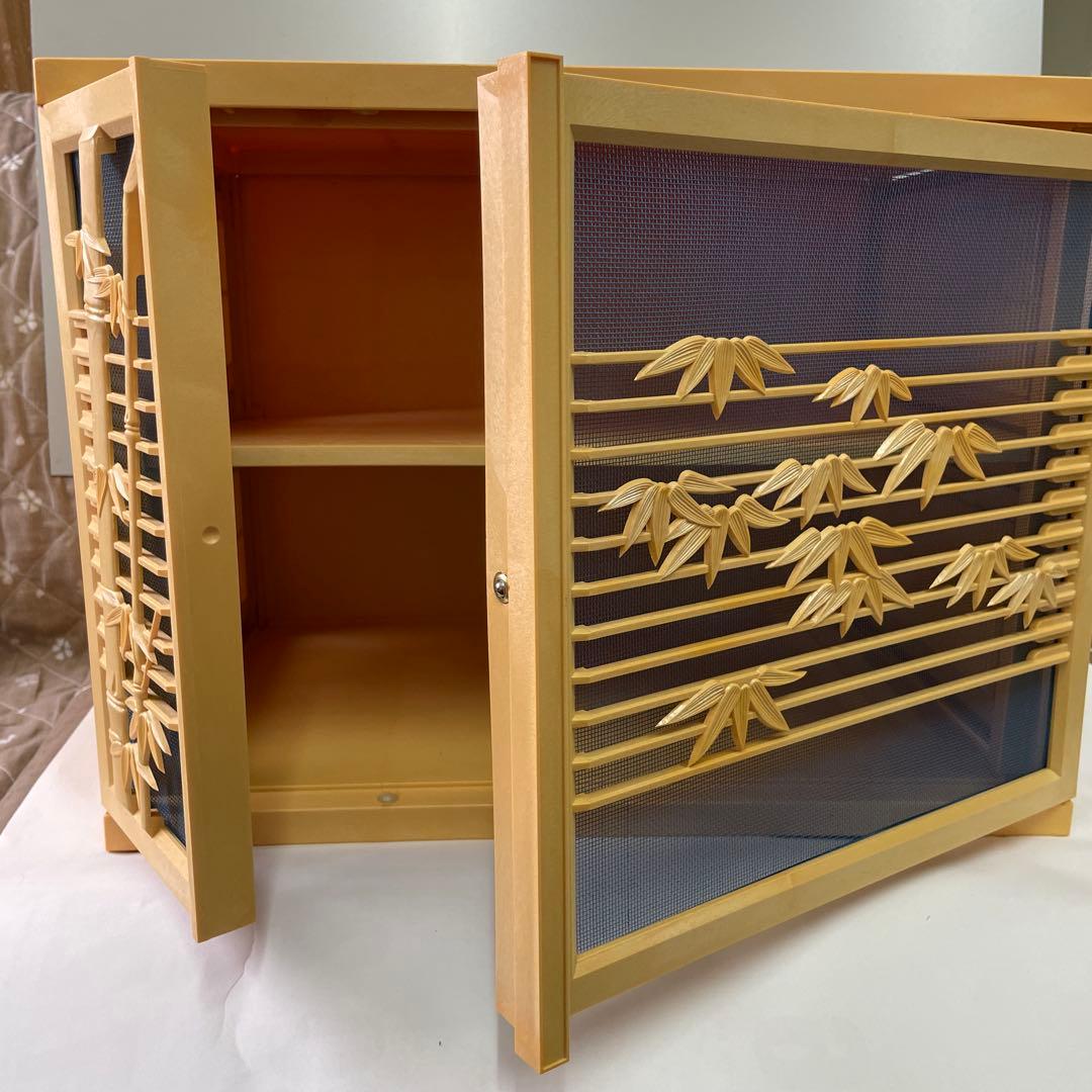 食器棚、昭和レトロ当時物、未使用、レア、