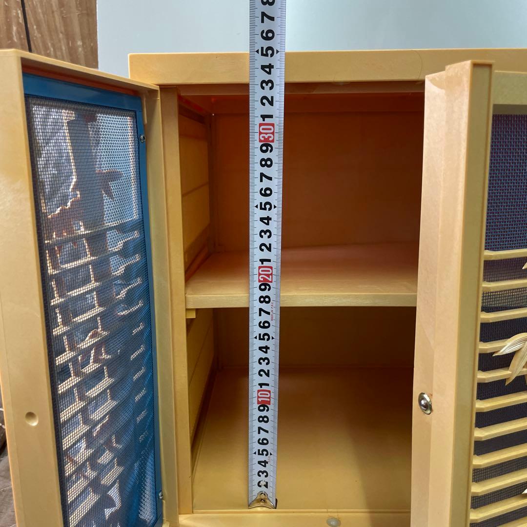 食器棚、昭和レトロ当時物、未使用、レア、