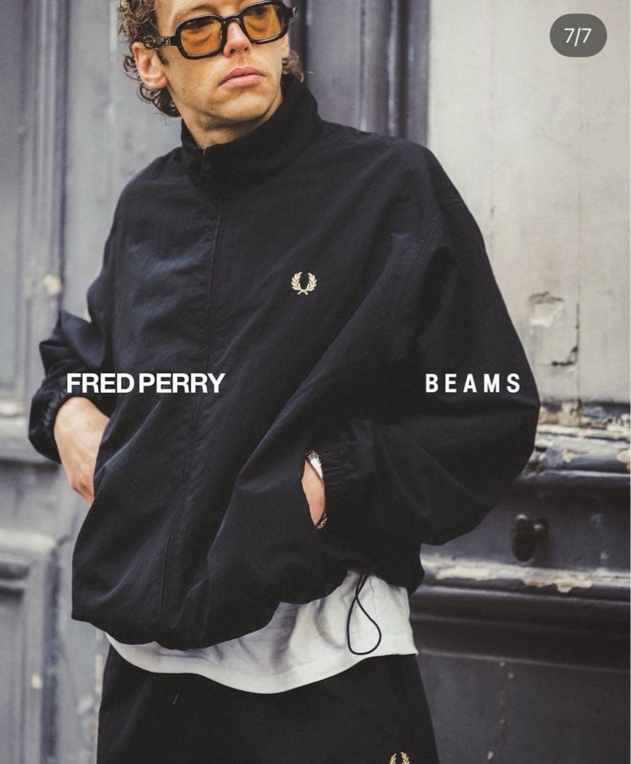 2026ss セットアップ 上下セット BEAMS x FRED PERRY