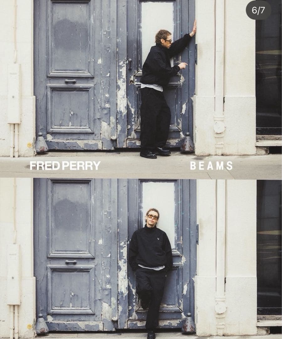 2026ss セットアップ 上下セット BEAMS x FRED PERRY
