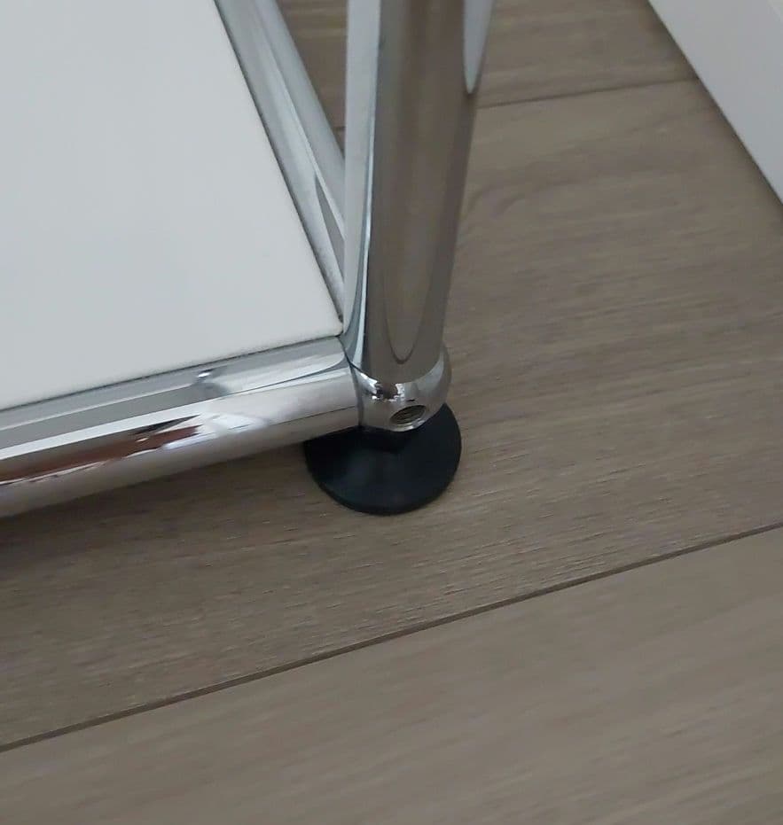 USM Haller ハラーシステム 2段シェルフ ホワイト キャビネット