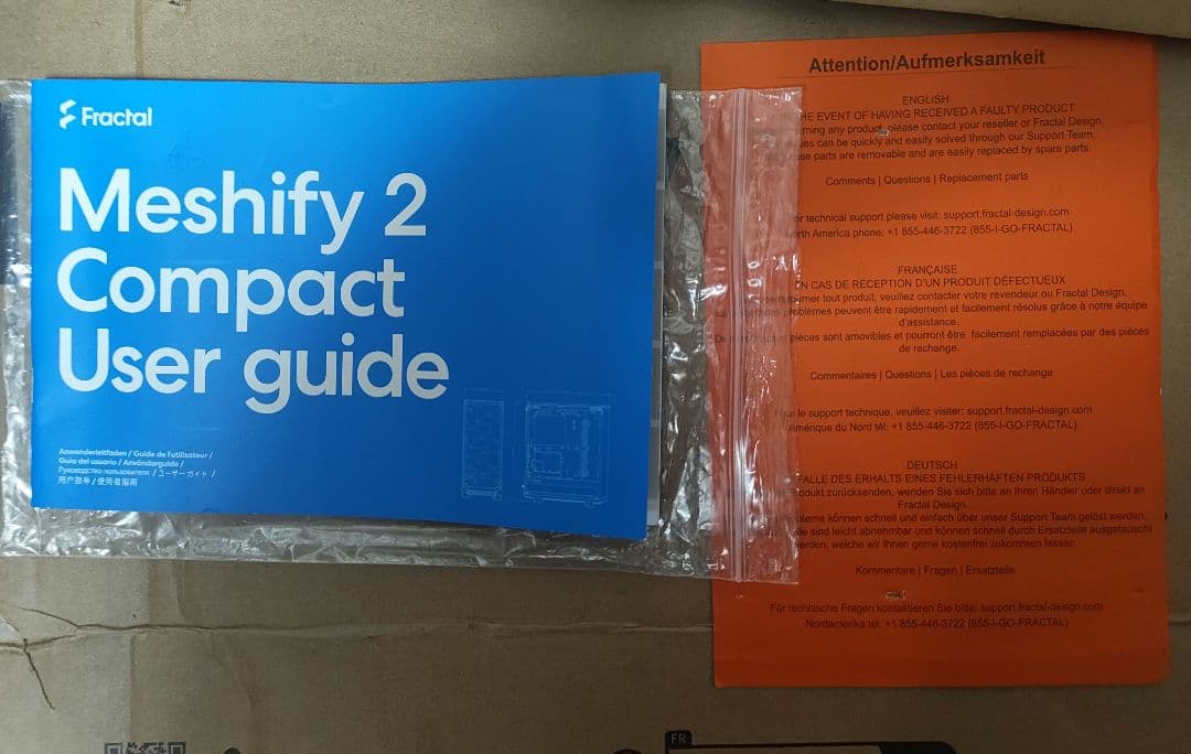 PCケース(自作PC用) Fractal Design Meshify 2 Compact