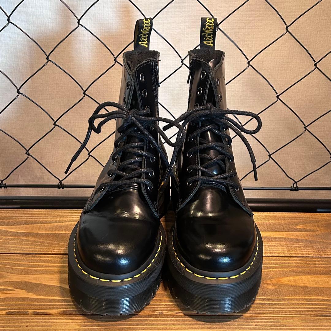 Dr.Martens JADON 8ホール 厚底ブーツ UK5 黒
