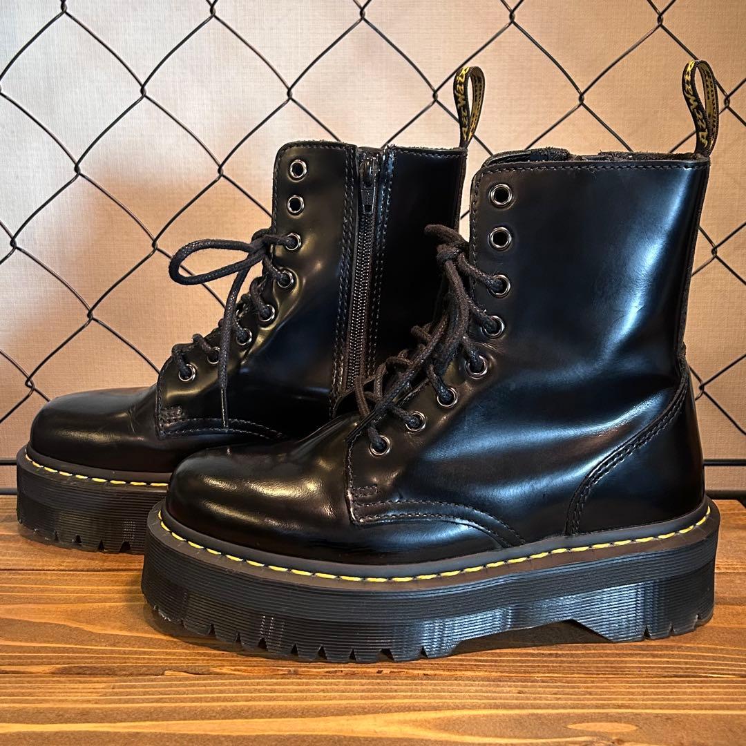 Dr.Martens JADON 8ホール 厚底ブーツ UK5 黒