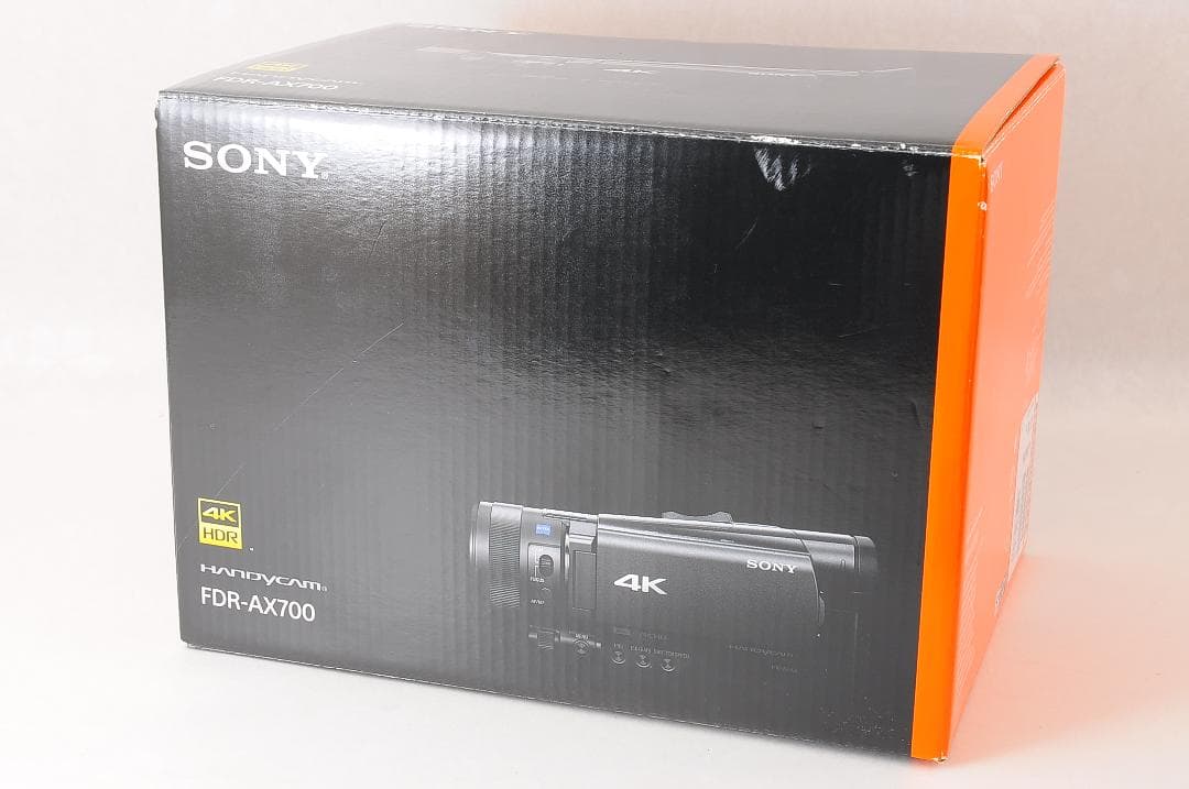 新品未使用 SONY FDR-AX700 デジタル4K ビデオカメラ @4400