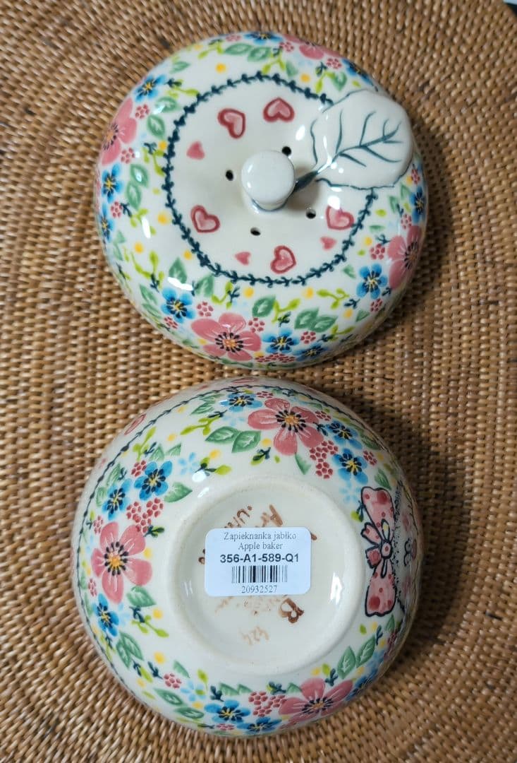 ツェラミカ、ポーランド食器、ポーリッシュポタリー、ＶＥＮＡ、うさぎ