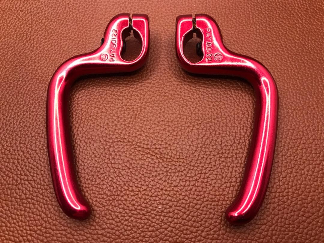 【新品未使用】TEKTRO RBP202 ブレーキレバーエクステンション 赤