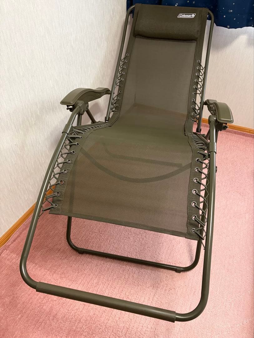 Coleman コールマン インフィニティチェア オリーブグリーン　使用頻度(少