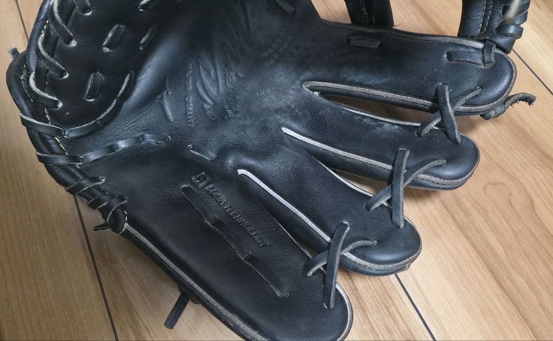 ミズノプロ 軟式用 グローブ 黒 内野用