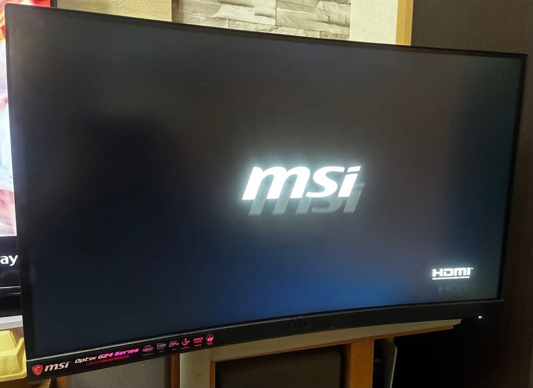 MSI optix G24C4 23.6型湾曲モニター