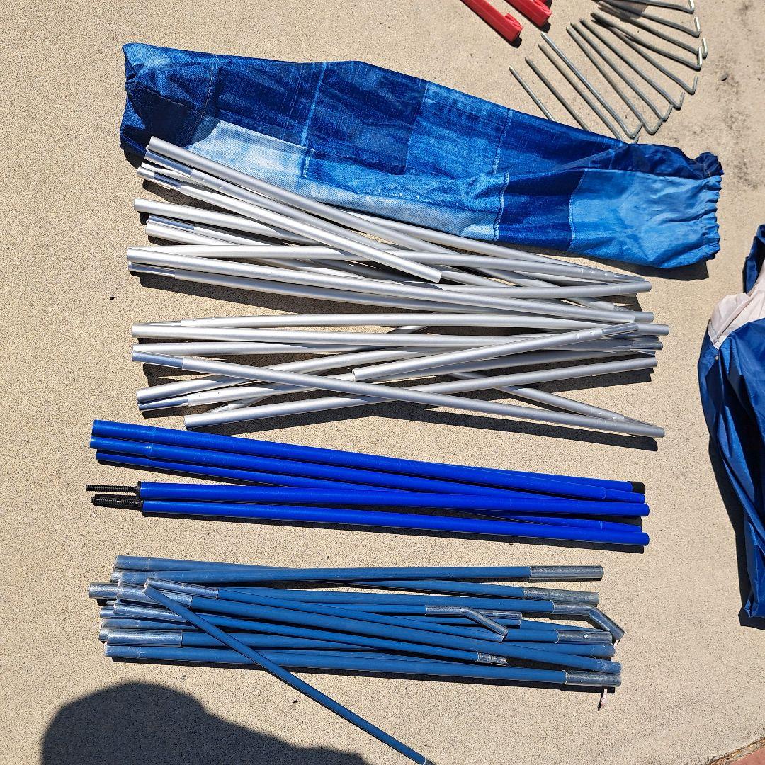 美品 Coleman IL タフワイドドームⅣ/300 コールマン デニム