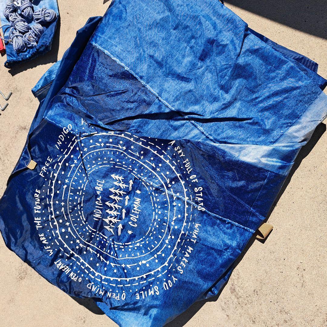 美品 Coleman IL タフワイドドームⅣ/300 コールマン デニム