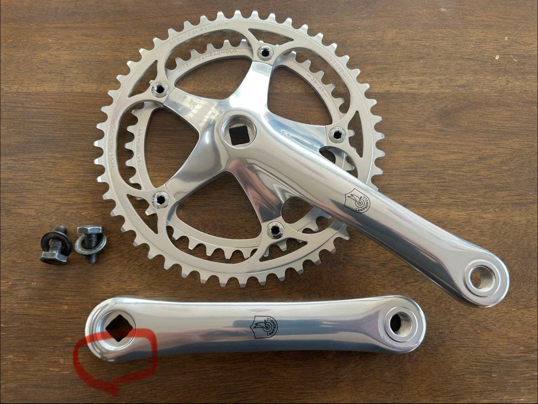 や*す様 Campagnolo カンパニョーロ クランクセット48/39T 17