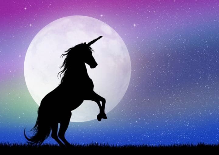 ✯ 極レア 神話 Baccarat 一角獣 ユニコーン 馬 オブジェ 置物 ✯