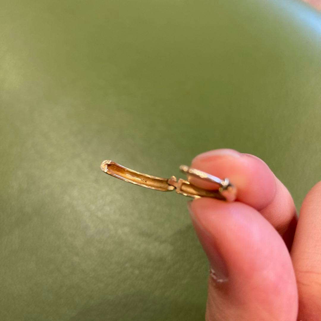 アバランチ 10K フープピアス